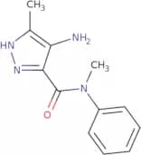 4-Amino-N,5-dimethyl-N-phenyl-1H-pyrazole-3-carboxamide