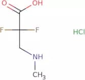 2,2-Difluoro-3-(methylamino)propanoic acid hydrochloride
