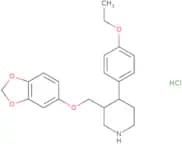rac-Trans-4-defluoro-4-ethoxy paroxetine hydrochloride