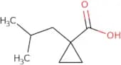 1-(2-Methylpropyl)cyclopropane-1-carboxylic acid