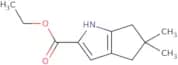 Ethyl 5,5-dimethyl-1,4,5,6-tetrahydrocyclopenta[b]pyrrole-2-carboxylate
