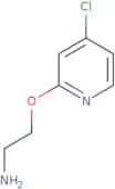 2-(2-Aminoethoxy)-4-chloropyridine