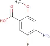 4-Amino-5-fluoro-2-methoxybenzoic acid