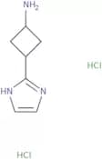rac-(1S,3S)-3-(1H-Imidazol-2-yl)cyclobutan-1-amine dihydrochloride