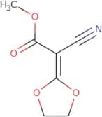 Methyl 2-cyano-2-(1,3-dioxolan-2-ylidene)acetate