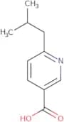 6-(2-Methylpropyl)pyridine-3-carboxylic acid