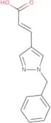 3-(1-Benzyl-1H-pyrazol-4-yl)prop-2-enoic acid