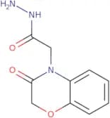 2-(3-Oxo-3,4-dihydro-2H-1,4-benzoxazin-4-yl)acetohydrazide