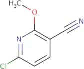 6-Chloro-2-methoxynicotinonitrile