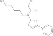 2-Chloro-N-hexyl-N-(4-phenyl-1,3-thiazol-2-yl)acetamide