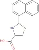 (4R)-2-(Naphthalen-1-yl)-1,3-thiazolidine-4-carboxylic acid