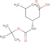 (3R)-3-{[(tert-butoxy)carbonyl]amino}-5-methylhexanoic acid