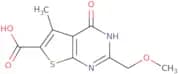 2-(Methoxymethyl)-5-methyl-4-oxo-3H,4H-thieno[2,3-d]pyrimidine-6-carboxylic acid