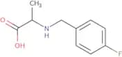 2-{[(4-Fluorophenyl)methyl]amino}propanoic acid