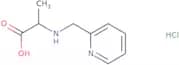 2-[(Pyridin-2-ylmethyl)amino]propanoic acid hydrochloride