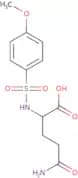 4-Carbamoyl-2-(4-methoxybenzenesulfonamido)butanoic acid