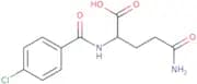 4-Carbamoyl-2-[(4-chlorophenyl)formamido]butanoic acid