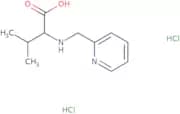 3-Methyl-2-[(pyridin-2-ylmethyl)amino]butanoic acid dihydrochloride