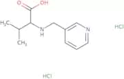 3-Methyl-2-[(pyridin-3-ylmethyl)amino]butanoic acid dihydrochloride