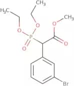 Methyl 2-(3-bromophenyl)-2-(diethoxyphosphoryl)acetate