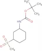 tert-Butyl N-(3-methanesulfonylcyclohexyl)carbamate