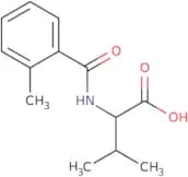 3-Methyl-2-[(2-methylphenyl)formamido]butanoic acid