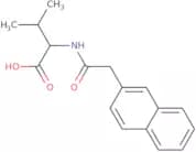 3-Methyl-2-[2-(naphthalen-2-yl)acetamido]butanoic acid