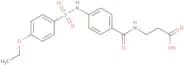3-{[4-(4-Ethoxybenzenesulfonamido)phenyl]formamido}propanoic acid