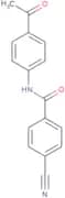 N-(4-Acetylphenyl)-4-cyanobenzamide