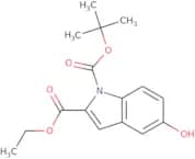 1-tert-Butyl 2-ethyl 5-hydroxy-1H-indole-1,2-dicarboxylate