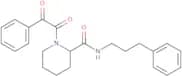 1-(2-Oxo-2-phenylacetyl)-N-(3-phenylpropyl)piperidine-2-carboxamide
