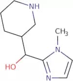 (1-Methyl-1H-imidazol-2-yl)(piperidin-3-yl)methanol
