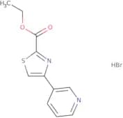 Ethyl 4-(pyridin-3-yl)-1,3-thiazole-2-carboxylate hydrobromide