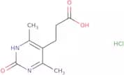 3-(4,6-Dimethyl-2-oxo-1,2-dihydropyrimidin-5-yl)propanoic acid hydrochloride