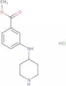 Methyl 3-[(piperidin-4-yl)amino]benzoate hydrochloride