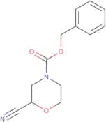 Benzyl 2-cyanomorpholine-4-carboxylate