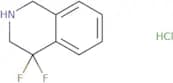 4,4-difluoro-1,2,3,4-tetrahydroisoquinoline hydrochloride