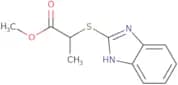 Methyl 2-(1H-1,3-benzodiazol-2-ylsulfanyl)propanoate