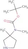 tert-Butyl N-methyl-N-(3-methylpyrrolidin-3-yl)carbamate