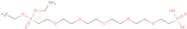 Diethoxy-phosphorylethyl-PEG5-ethylphosphonic acid