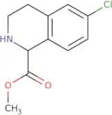 Methyl 6-chloro-1,2,3,4-tetrahydroisoquinoline-1-carboxylate