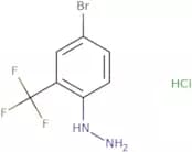 [4-Bromo-2-(trifluoromethyl)phenyl]hydrazine hydrochloride