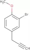 2-Bromo-1-methoxy-4-(prop-2-yn-1-yl)benzene