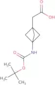 2-(3-((tert-butoxycarbonyl)amino)bicyclo[1.1.1]pentan-1-yl)acetic acid