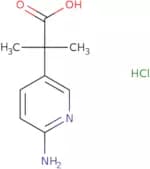 2-(6-Aminopyridin-3-yl)-2-methylpropanoic acid hydrochloride