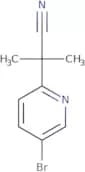 2-(5-Bromopyridin-2-yl)-2-methylpropanenitrile