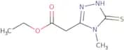 Ethyl 2-(4-methyl-5-sulfanyl-4H-1,2,4-triazol-3-yl)acetate