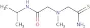 2-[(Carbamothioylmethyl)(methyl)amino]-N-(propan-2-yl)acetamide