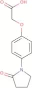 2-(4-(2-Oxopyrrolidin-1-yl)phenoxy)acetic acid