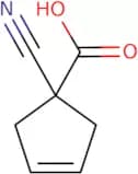 1-Cyanocyclopent-3-ene-1-carboxylic acid